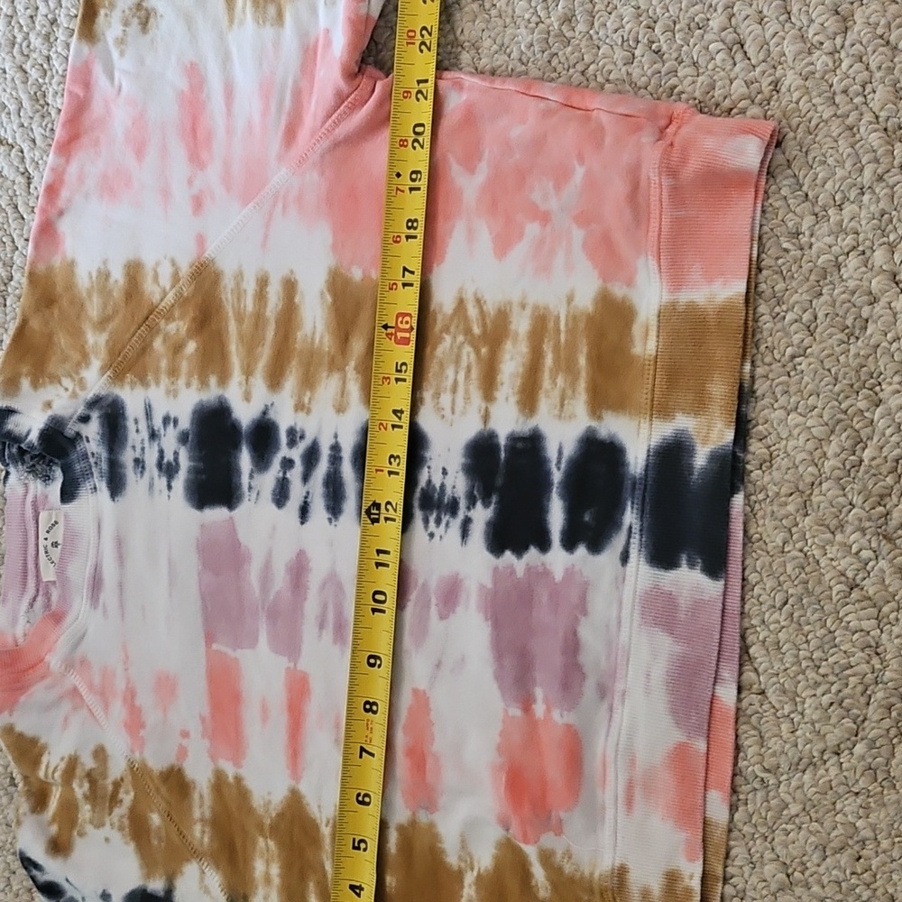 Electric & Rose Time To Live Cropped Sweatshirt Size Small View 5